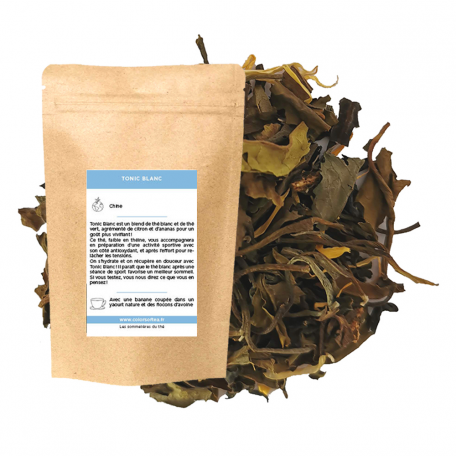 Thé blanc tonic - Ananas et citron