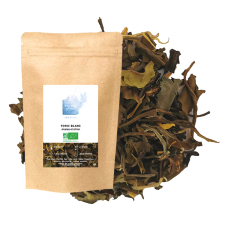 Thé blanc tonic - Ananas et citron