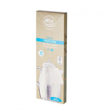 100 filtres à thé extra longs
