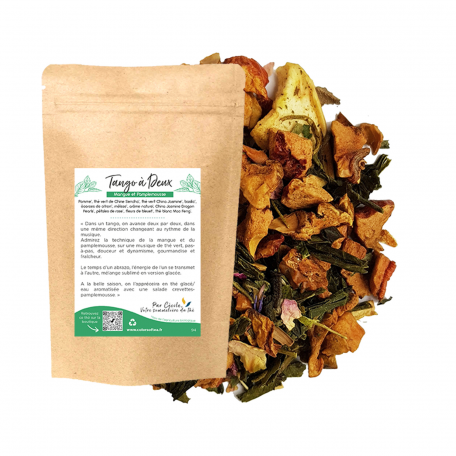 Thé vert fruité - Mangue et pamplemousse - Colors of Tea