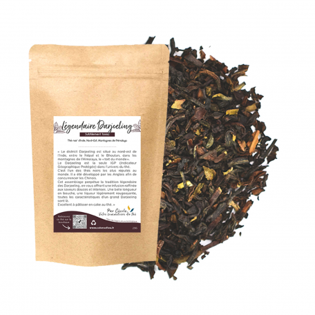 Thé noir Darjeeling - Subtilement boisé