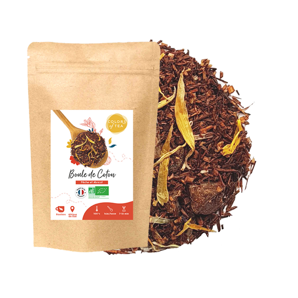 Rooibos fruité - Pêche et abricot