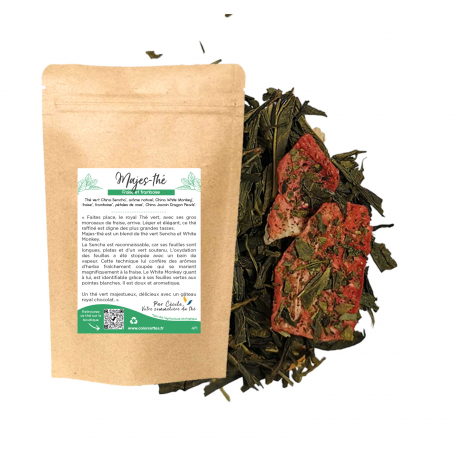 Thé vert fruité - Fraise et framboise - Colors of Tea