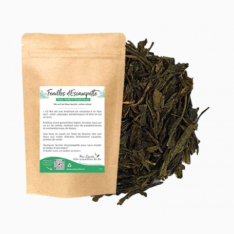 Thé vert fruité tout doux - Fraise, Vanille et Pamplemousse - Colors of Tea