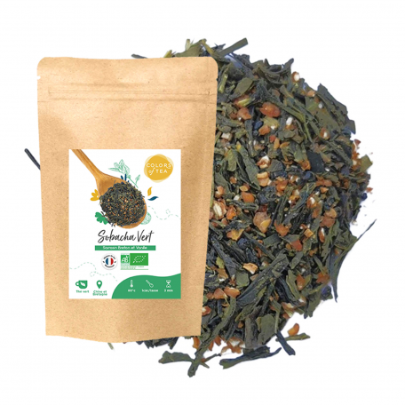 Thé vert gourmand - Sarrasin breton torréfié et vanille