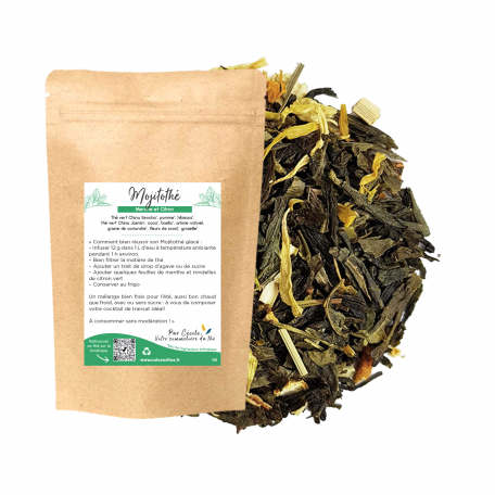 Thé vert agrume - Menthe et citron - Colors of Tea