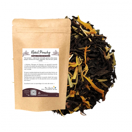 Thé noir exotique - Mangue, citron vert et ananas - Colors of Tea