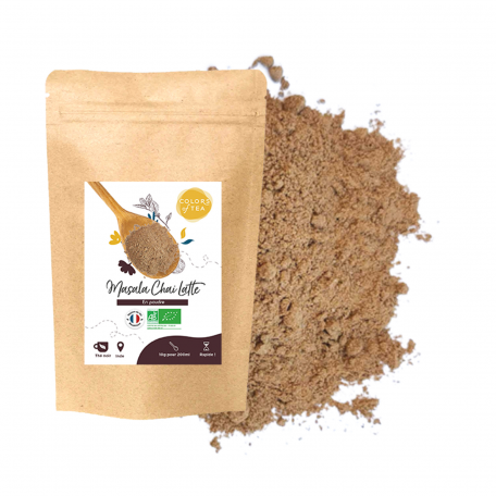 Poudre de thé noir bio aux épicés