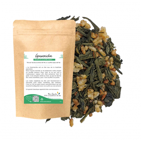 genmaicha au riz soufflé maison bio colors of tea