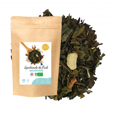 Thé blanc de Noël - Vanille et agrumes