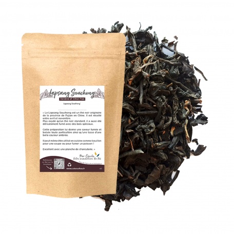 Thé noir fumé aux bois spéciaux