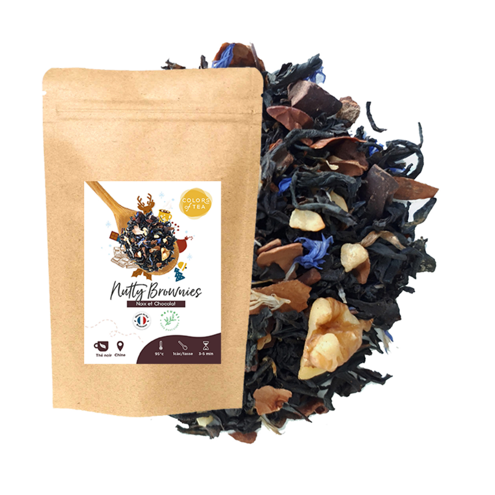 Thé noir gourmand - Noix et chocolat