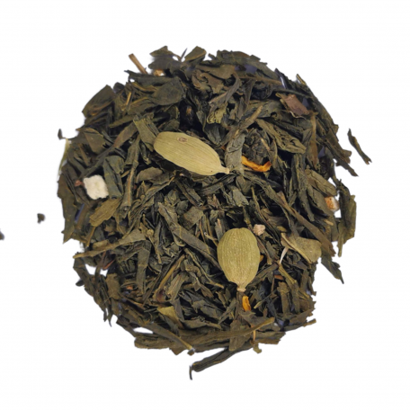 Gribouille l'elfe de Noël, Thé vert épicé - Vanille et Agrumes Colors of Tea