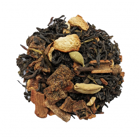 Blend de thé noir et vert gourmand - Pain dépices