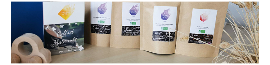 Tisanes bio pour la grossesse et l'allaitement Colors of Tea