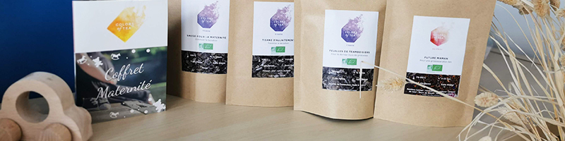Tisanes bio pour la grossesse et l'allaitement Colors of Tea